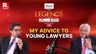Harish Salve-Arnab On Legends: 'Be Your Own Critic' Padma Bhushan Salve&rsquo;s Message to Young Lawyers