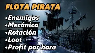 Mini guía para la Flota de Piratas en Margoria | Todos los enemigos, Mecánica y Loot | Black Desert