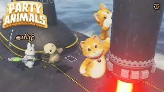 LIVE 🔴 Party Animals | Ultimate Funny Chaos | Tamil Gameplay
