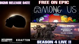 GAMING NEWS #4 | BGMI RELEASE DATE | PS5 RESTOCK | AMONG US FOR FREE !!