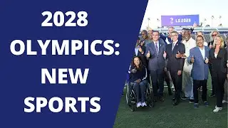 2028 La Summer Olympics Adds 5 New Sports