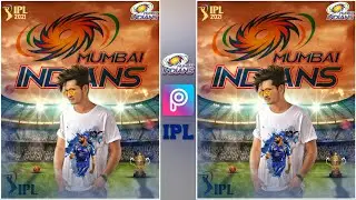 Picsart New Style Mumbai Indians Photo Editing | IPL Mumbai Indians photo Editing in PicsArt