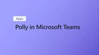 How to use Polly in Microsoft Teams
