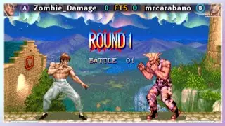 [Arcade] Super Street Fighter2x Zombie_Damage VS mrcarabano #retro #capcom