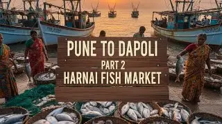 Pune to Dapoli Part 2 | Harnai Fish Market & Konkan Experience