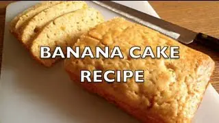 TROPICAL BANANA CAKE - VIDEO RECIPE - GregsKitchen