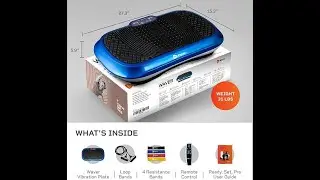 Must have vibration plate for better circulation & lymphatic system (Honest Review)