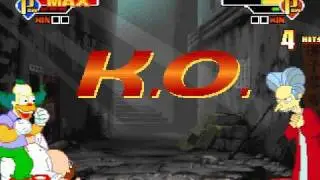 Mugen Power #53 Elastigirl & Peter VS. Krusty & Burns