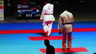 152 6 октября 2019 Мегаспорт Карате Antokhii vs Horne Jonathan Premier League Moscow #karate1 #megas