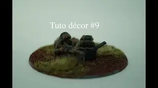 Tuto décor #9 Soclage Bolt action style bocage