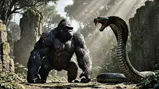 King Kong vs Anaconda Full Movie | Epic AI Cinematic Battle | 4K 2025