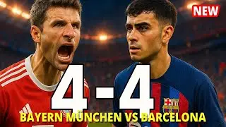 🔥 FC Bayern M&uuml;nchen vs FC Barcelona | 4:4 GOAL FEST! | FC 25 Gameplay