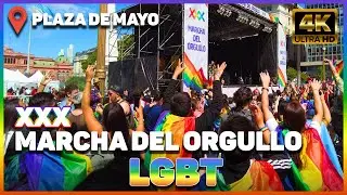Marcha del OrgulloBA LGBTIQ+.  Buenos Aires Argentina noviembre 2021.