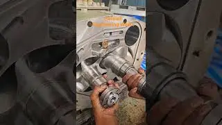 screw Air Compressor repairing #automobile #machine #cnc #airpump #aircompressor #mechanic #aluminum