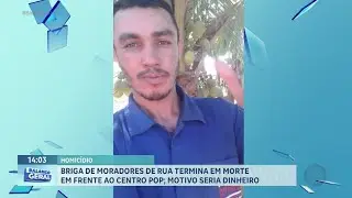 Morador de rua gasta dinheiro de colega e é morto a facadas, em Franca