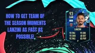 HOW TO GET TOTS MOMENTS LANZINI FAST! TIPS + SQUAD TO GET TEAM OF THE SEASON LANZINI IN FIFA 21!