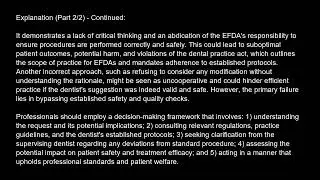 Expanded Functions Dental Assistant  EFDA  Free Practice Test video