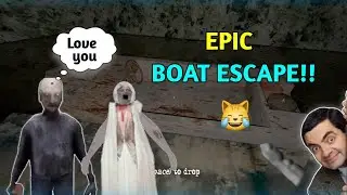 Granny's CRAZY Boat Escape Goes mistake!