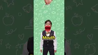 Learn face parts for kids Nose Eyes Mouth Hair 👁️ 👃 | Learn with cartoon animation