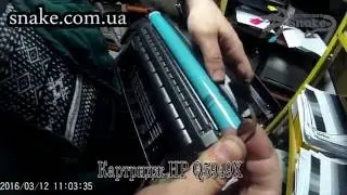 Заправка картриджа HP 49X (Q5949X) предполагает тестирование входящее и выходящее.