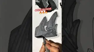 👑 3D GRAFFITI IS INSANE 👑 You gotta try this at home 😈 #Graffiti #3dgraffiti #art #3dart #shorts