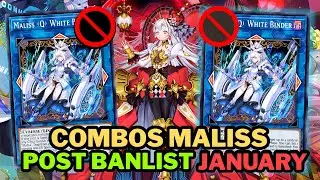 COMBOS MALISS 🚫 POST BANLIST JANUARY YUGIOH 2026 