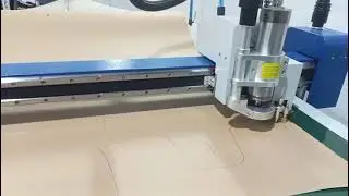 Pattern plotter cutting by JACK T-1512 MACHINE