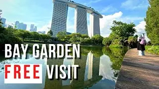 FREE things to do in Marina Bay Garden (Singapore most famous park)