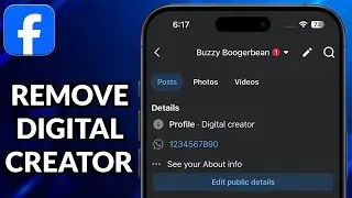 How To Remove Digital Creator From Facebook