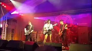 Vanity Rose at Rebellion Festival, Blackpool on the RIS Pavilion playing '        ' on Sat. 3/8/24.