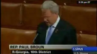 Fair Tax Supported by Rep Broun R GA