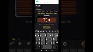 Puzzle no. 4 solve // Binanace Bitcoin button puzzle solve // Win 1 btc game puzzle solve.#shorts