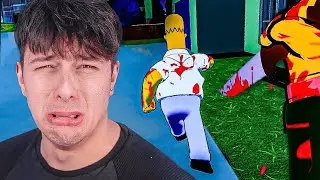 En Este Juego Asesino A Los Simpson 😱 | Ned Flanders Kills The Simpsons