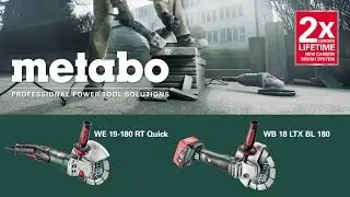 Промышленные УШМ Metabo серии RT, 1900 Вт, 180 мм.