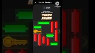 11 August Mini Puzzle Solved | Hamster Kombat Mini Game | How to Play & Solve the Puzzle