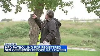 Houston police crack down on 5,900 sex offenders before Halloween