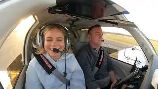 Студент-пилот Cessna 152 впервые летает на сложном самолете G36 Beechcraft TurboNormalized Bonanza!