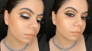Step by Step Silver eyes Wedding guest makeup tutorial for beginners | Seap Bhagchandani | GRWM