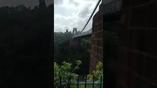 View from Clifton bridge #youtubeshorts #travel #daytrip #nature #viewpoint