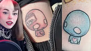 Emma talks about her matching tattoo with Corpse