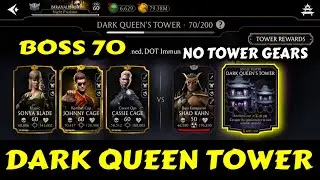Dark Queen Tower | 70 Boss | Beat By Gold Team | Mk Mobile