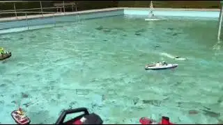 Bootfahren  2025. Modellfluggruppe Barsinghausen, G&auml;ste vom Schiffsmodellbauclub Rodenberg.