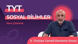 Endemik Yayınları 2023-2024 3. T.G. Deneme Sınavı TYT / Sosyal Bilimler Video Çözümlü Cevap Anahtarı