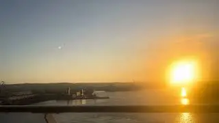 MSC Poesia Departing Gdynia Poland 3nd of September 2023