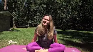 Easy yoga poses. #yogalife #outdooryoga #nameste 
