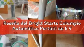 Rese&ntilde;a del Bright Starts Columpio Autom&aacute;tico Port&aacute;til de 6 Velocidades con Velocidad Adaptable, Tagg