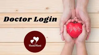 Doctor Login - Heart2Heart Web Application