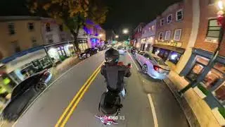 Saturday evening cruise through Main Street in Manayunk, Philadelphia, PA