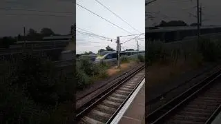Class 373 races through Ashford for London #train #railway #trainspotting #eurostar #trainstation