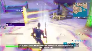 Fortnite Break Energy Field around the chair✅️Part 6 VIBIN Quest 1-3 🔥